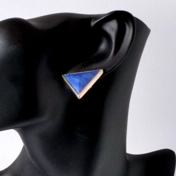Sundance Lapis Lazuli and Sterling Silver Pierced Stud Earrings